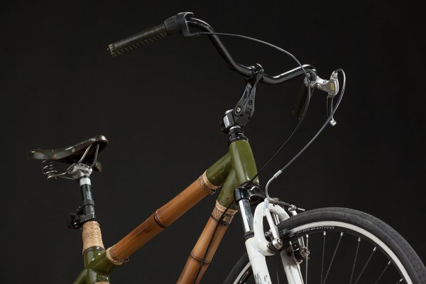 Malón Bikes bici urbana de bambú